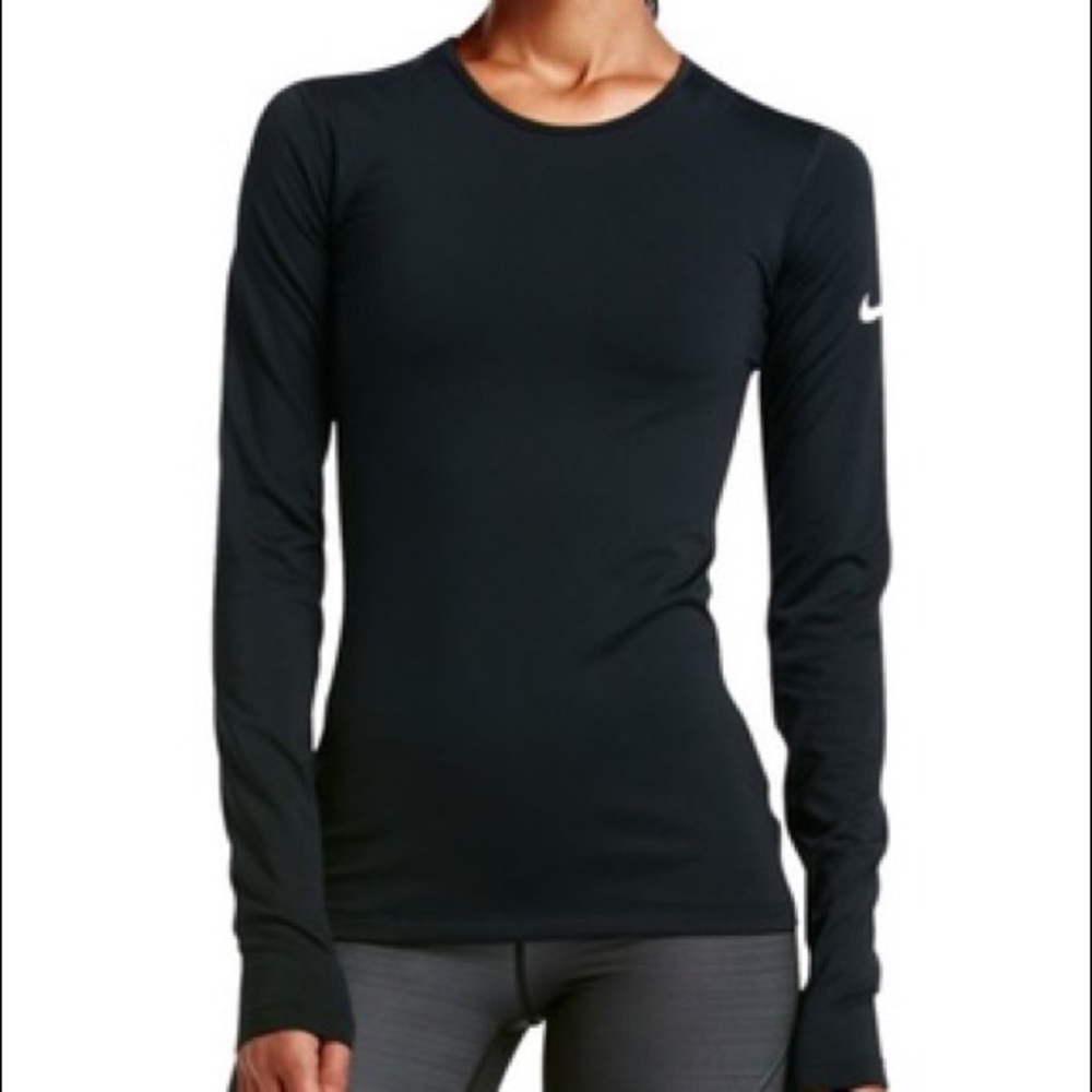 Nike black dri-fit longsleeve